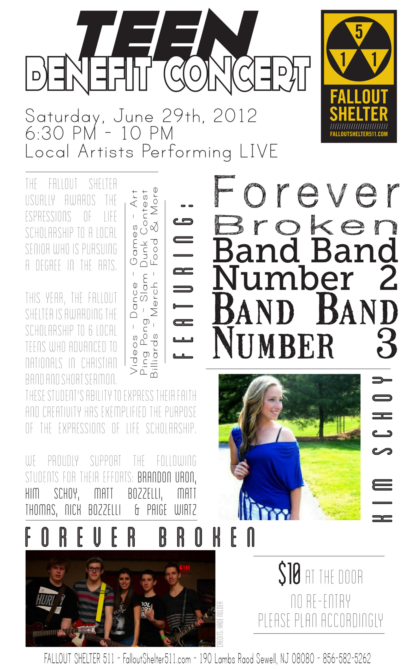 Fallout Shelter June 2013 Event Poster